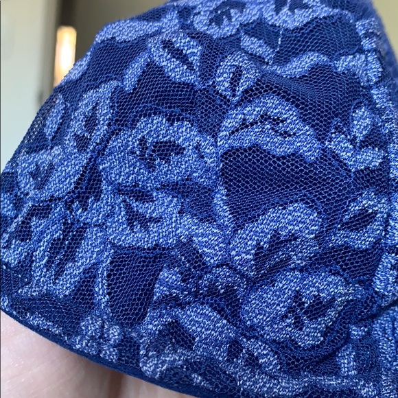 Blue Lace Bralette - Picture 3 of 3